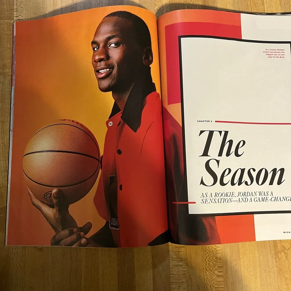 New Collectible Michael Jordan Rookie Season Magazine - Picture 4 of 4